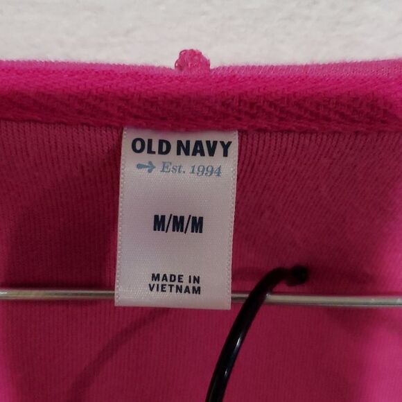 Y2K 2 Piece Hot Pink Stripper Gentleman's Club Employee Velour Tracksuit Size M - Picture 12 of 13